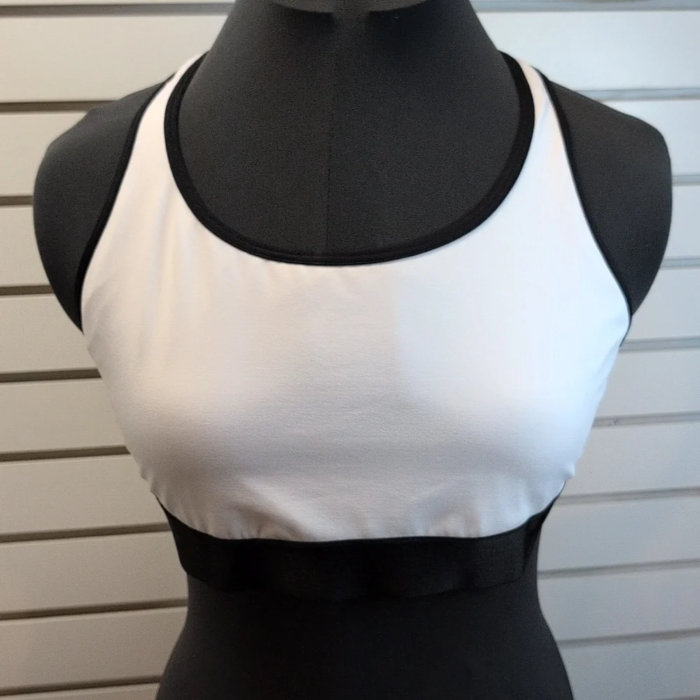 Victoria's Secret Player Sports Bra White XL NWOT
